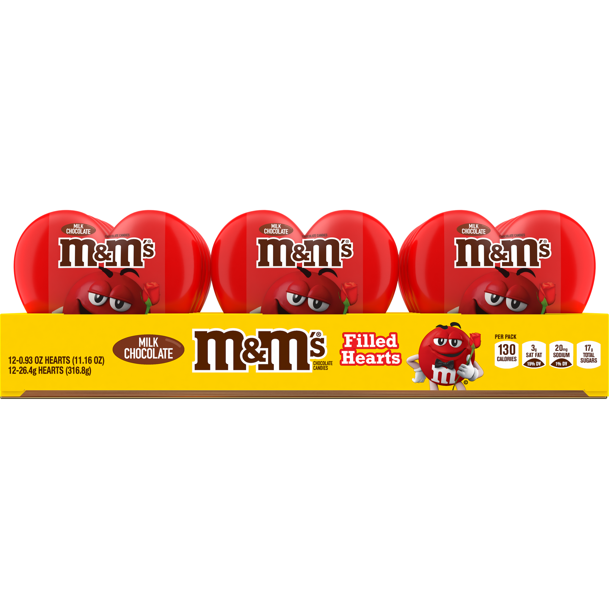 M&M’S Red Character Shaped Box