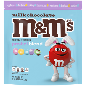 M&M's Milk Chocolate Candies Easter Pastel Blend - 38-oz. Resealable Bag