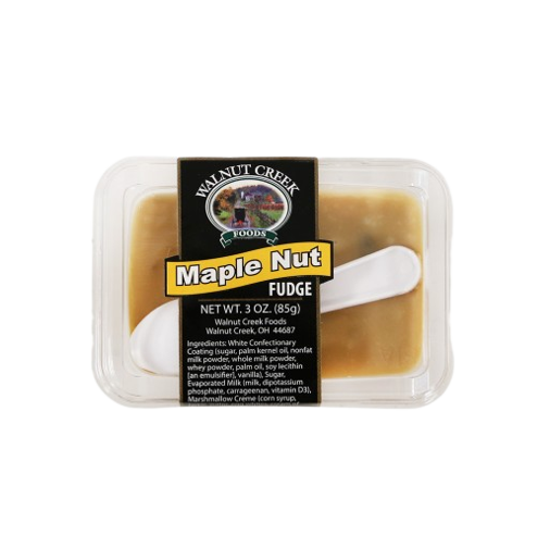 All City Candy Walnut Creek Maple Nut Fudge Cup 3 oz. Fudge Walnut Creek Foods For fresh candy and great service, visit www.allcitycandy.com