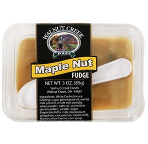 All City Candy Walnut Creek Maple Nut Fudge Cup 3 oz. Fudge Walnut Creek Foods For fresh candy and great service, visit www.allcitycandy.com