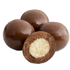 All City Candy Milk Chocolate Triple Dipped Malt Balls - 3 LB Bulk Bag Bulk Unwrapped Albanese Confectionery For fresh candy and great service, visit www.allcitycandy.com