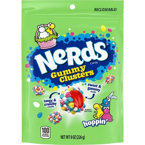 Nerds Easter Hoppin' Gummy Clusters 8 oz. Bag