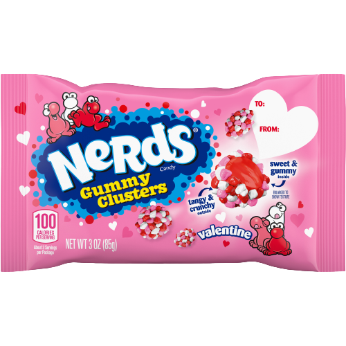 Nerds Valentine's Gummy Clusters 3.0 oz. Share Pack