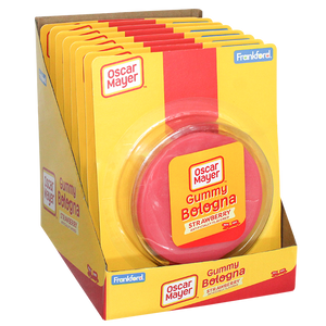Frankford Oscar Mayer Gummy Bologna Slices 7.27 oz. - Visit www.allcitycandy.com for delicious treats and sweet candy!