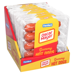 Frankford Oscar Mayer Gummy Hot Dogs 4.4 oz. - Visit www.allcitycandy.com for sweet treats and delicious candy!