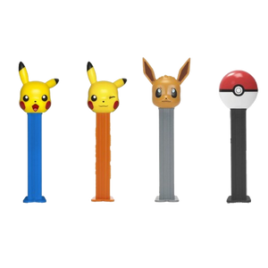 All City Candy PEZ Pokemon Collection Candy Dispenser - 1-Piece Blister Pack Novelty PEZ Candy For fresh candy and great service, visit www.allcitycandy.com