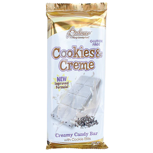 All City Candy Palmer Cookies and Creme 3.5 oz. Bar For fresh candy and great service visit www.allcitycandy.com