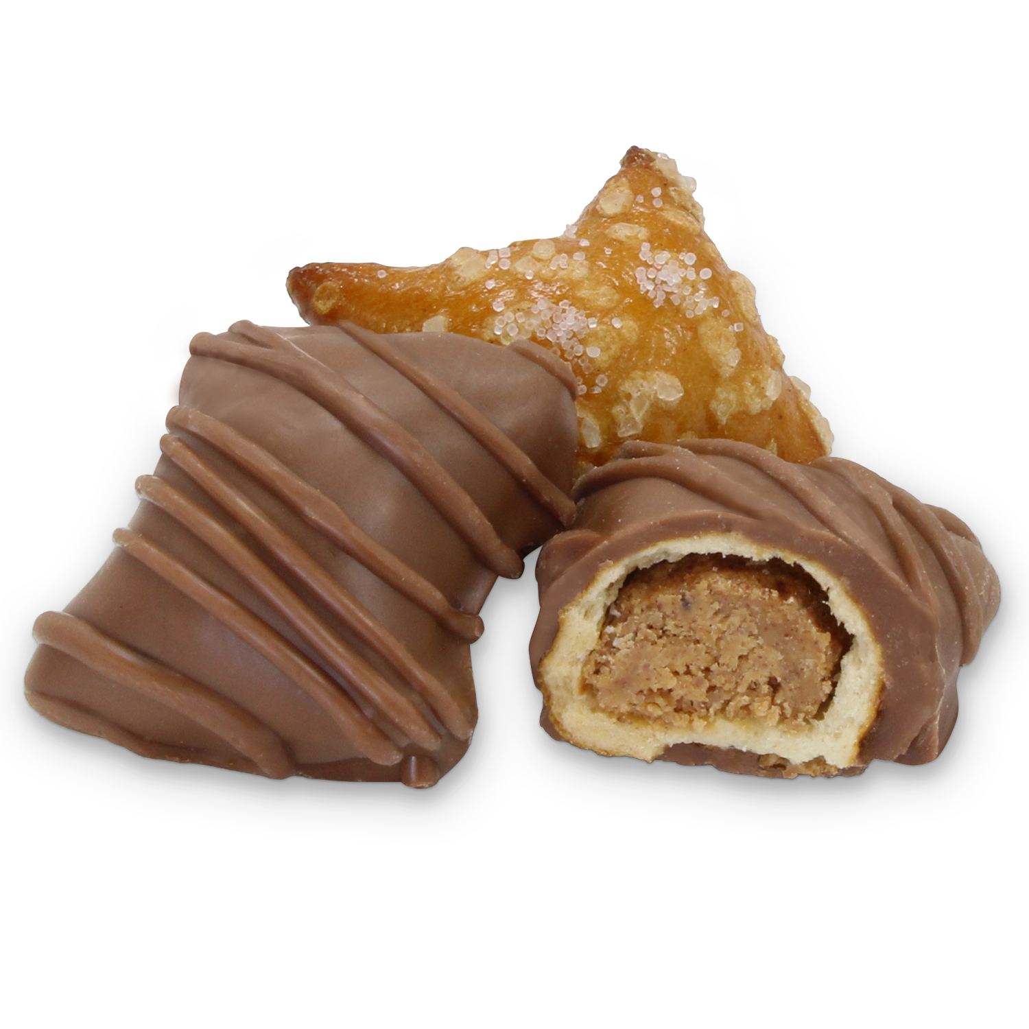 Papa Z's Milk Chocolate Covered Peanut Butter Pretzel Bites - 1/2 LB