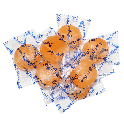 Atkinson's Sugar Free Peach Button 2 lb. Bulk Bag - All City Candy