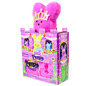 Peeps Bunny Plush Princess Castle with Candy 1.5 oz.