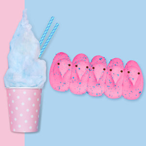 Peeps Cotton Candy Flavored Marshmallow Chicks 1.5 oz.