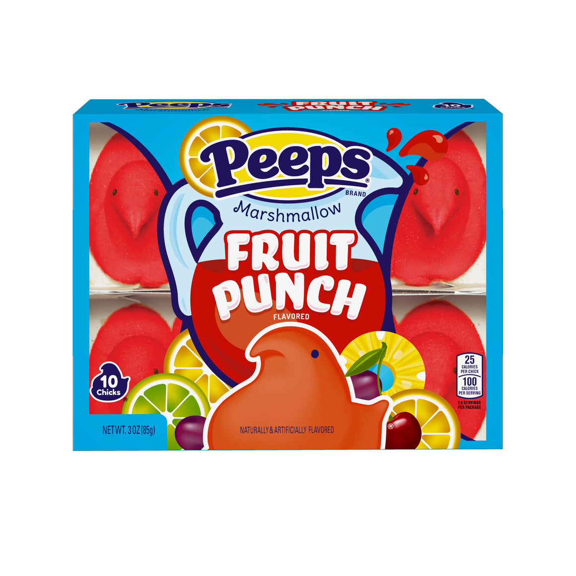 Peeps Fruit Punch Marshmallow Chicks