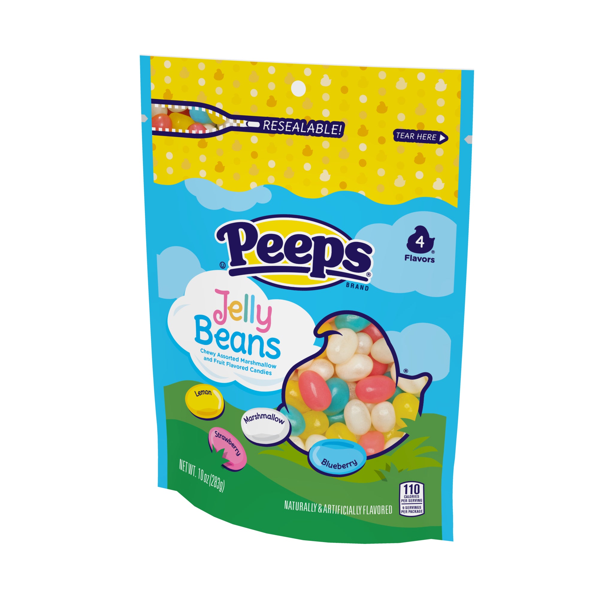 All City Candy Peeps Jelly Beans 10 oz. Bag Just Born Inc. For fresh candy and great service, visit www.allcitycandy.com