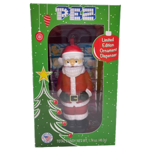 All City Candy Pez - Limited Edition Santa Ornament Dispenser Novelty PEZ Candy For fresh candy and great service, visit www.allcitycandy.com