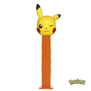 All City Candy PEZ Pokemon Collection Candy Dispenser - 1-Piece Blister Pack Pikachu Winking Novelty PEZ Candy For fresh candy and great service, visit www.allcitycandy.com