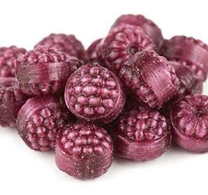 Quality 1 lb Tub of Choco Filled Red Raspberry unwrapped hard candy