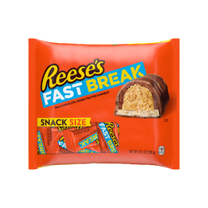 All City Candy Reese's Fast Break Snack Size 10.1 oz. Bag- For fresh candy and great service, visit www.allcitycandy.com