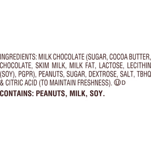 Reese's Milk Chocolate Peanut Butter 1 lb. Santa Figure 16 oz. Box