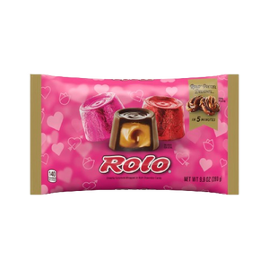 Rolo Valentine's Red and Pink Foil 9.9 oz. Bag