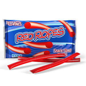 Red Vines Red Ropes Snack Sized Pieces 12 oz. Bag. For fresh candy and great service, visit www.allcitycandy.com