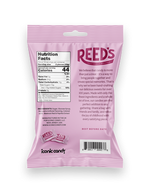 Reed's Wrapped Cinnamon Hard Candy 6.25 oz. Bag