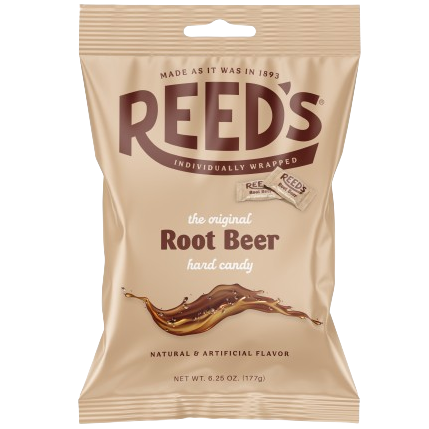 All City Candy Reed's Individually Wrapped The Original Root Beer Hard Candy For fresh candy and great service, visit www.allcitycandy.com