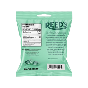 Reed's Wrapped Peppermint Hard Candy 6.25 oz. Bag