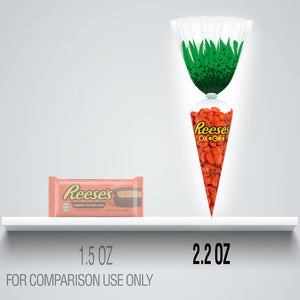 Reese's Pieces Candy in a Carrot Bag 2.2-oz.
