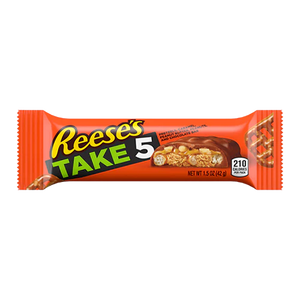 All City Candy Reese's Take 5 Candy Bar 1.5 oz. 1 Bar Candy Bars Hershey's For fresh candy and great service, visit www.allcitycandy.com