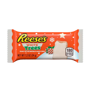 All City Candy Reese's White Peanut Butter Trees 1.2 oz. 1 Bar Christmas Hershey's For fresh candy and great service, visit www.allcitycandy.com