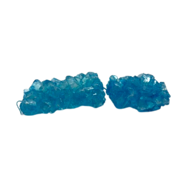 Rose's Brand Blue Raspberry Rock Candy on a String 1 lb. Bulk Bag All