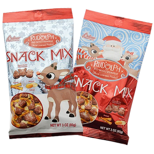 All City Candy Rudolph Snack Mix 3 oz. Bag Christmas R.M. Palmer Company For fresh candy and great service, visit www.allcitycandy.com