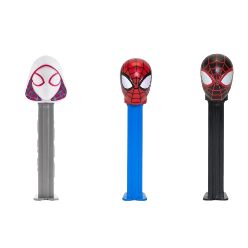 All City Candy PEZ- Spiderman Assortment - Blister Pack For fresh candy and great service, visit www.allcitycandy.com
