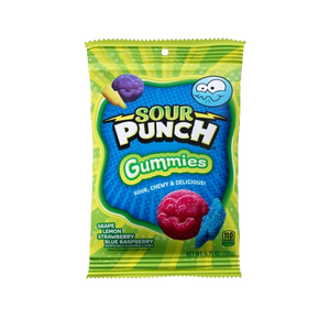 Sour Punch Gummies 6.75 oz. Bag - For fresh candy and great service visit www.allcitycandy.com