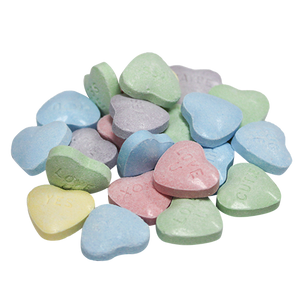For fresh candy and great service, visit www.allcitycandy.com - SweeTARTS Valentine's Conversation Hearts Candy 10 oz. Bag