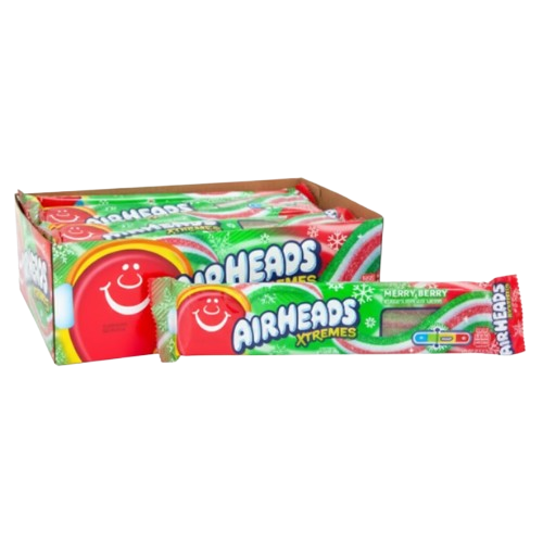 Airheads Xtremes Merry Berry 2 oz. Tray - Discover www.allcitycandy.com for bulk candy, chocolates, gummies & seasonal sweets. Perfect for parties, gifts & everyday treats—shop your favorites now!