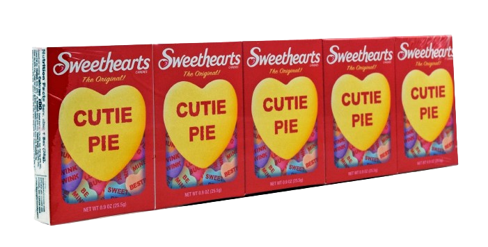 Valentine's Day Sweethearts Box - .90 oz. - All City Candy