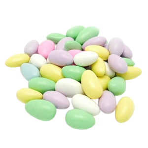All City Candy Sconza Assorted Jordan Almonds (Fine Shell) - 3 LB. Bulk Bag Bulk Unwrapped Sconza Candy For fresh candy and great service, visit www.allcitycandy.com