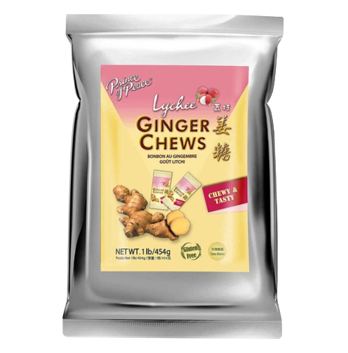 All City Candy Prince of Peace All Natural Ginger Chews - 1 lb Bag Prince of Peace For fresh candy and great service, visit www.allcitycandy.com