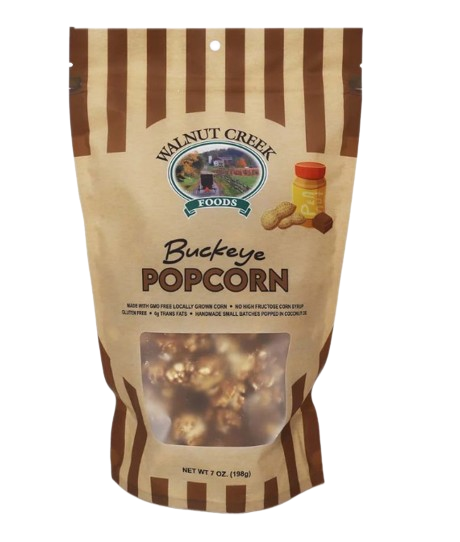 All City Candy Walnut Creek Buckeye Popcorn 7 oz. Bag Snacks Walnut Creek Foods For fresh candy and great service, visit www.allcitycandy.com