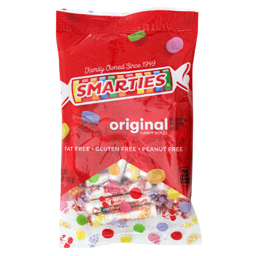 Smarties Candy Rolls - 5-oz. Bag