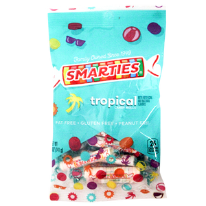 For fresh candy and great service, visit www.allcitycandy.com - Tropical Smarties Candy Rolls - 5-oz. Bag