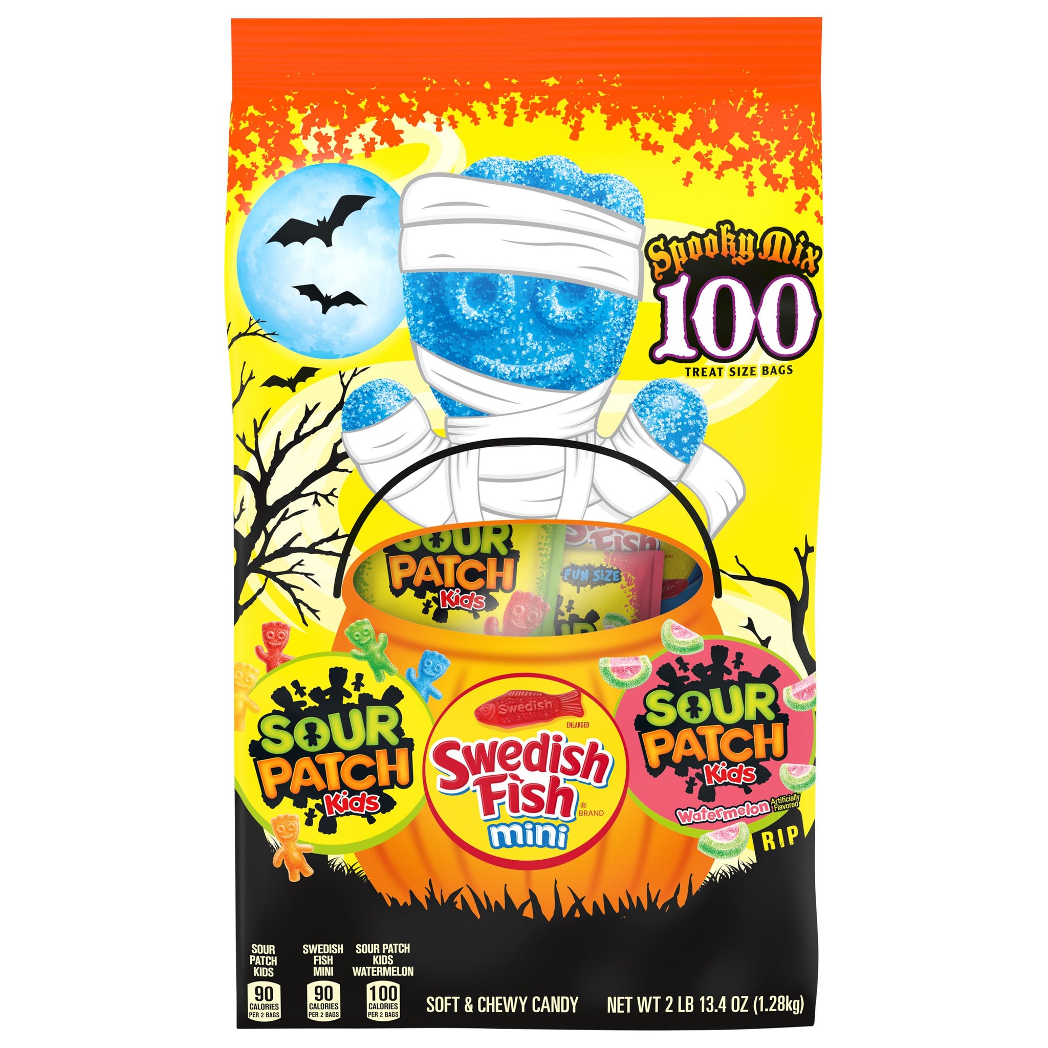 Swedish's Patches Raspberry Swedish Fish Sour Patch