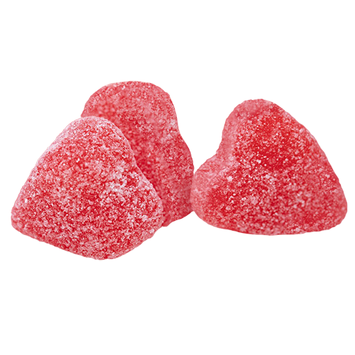 Sour Cherry Jelly Hearts