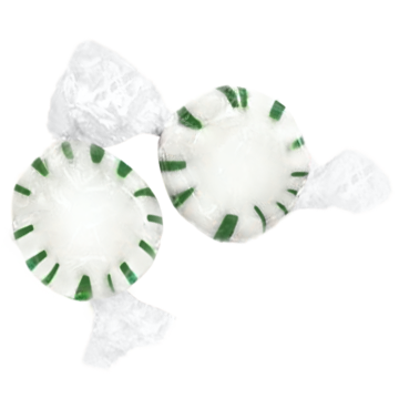 Spearmint Starlight Mints Hard Candy