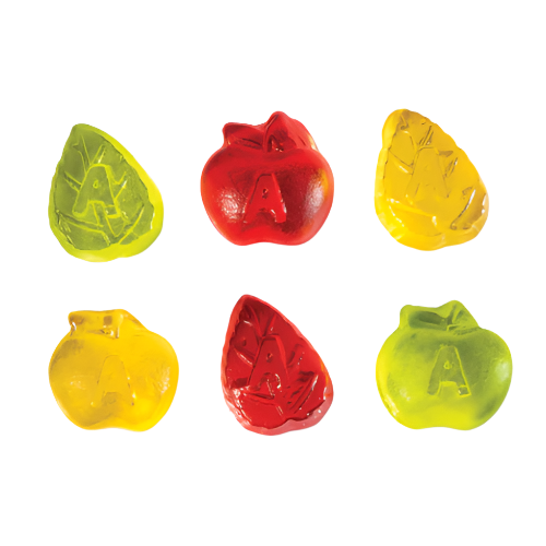 Albanese Apple Harvest Gummies 7.5 oz. Bag - Visit www.allcitycandy.com for great candy and delicious treats!