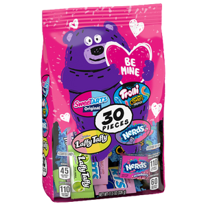 Sweetart Trolli Laffy Taffy Nerds Valentine's Mix 30 piece Bag