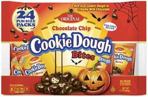 All City Candy Taste of Nature Halloween Cookie Dough Bites Fun Size Pack 254 pieces 12 oz. Bag- For fresh candy and great service, visit www.allcitycandy.com