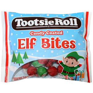 Tootsie Roll Candy Coated Elf Bites 3.5 oz. Bag - For fresh candy and great service, visit www.allcitycandy.com