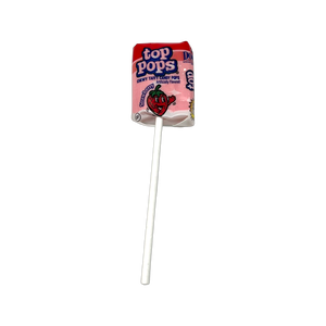 Top Pops Strawberry Taffy Pops - Case of 48